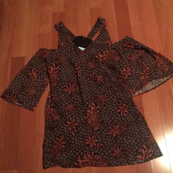 HeartSoul Tops - Cold Shoulder Tunic
