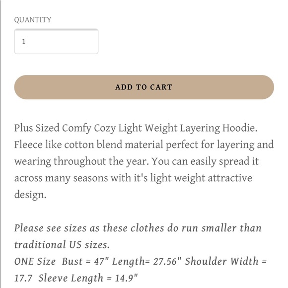 Light layering hoodie - Picture 2 of 3