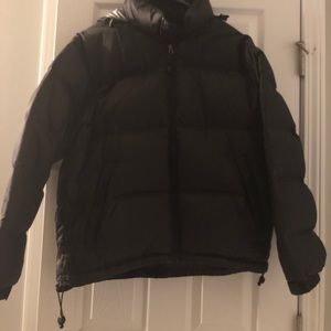Foot Locker Black Bubble Coat