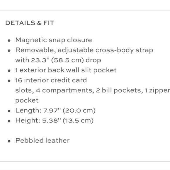 Tory Burch Bombe flat wallet crossbody - Picture 5 of 7