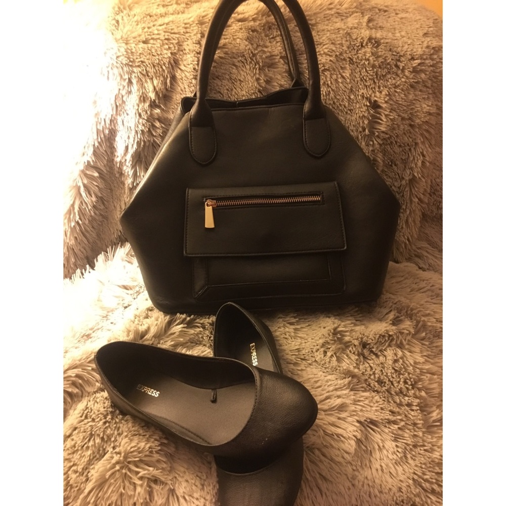 Express Black handbag