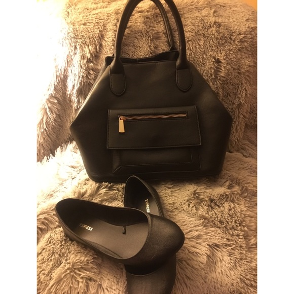 Express Black handbag - Picture 1 of 5