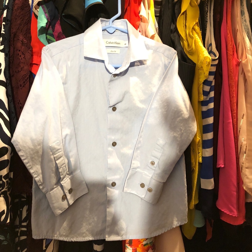 Boys Calvin Klein button down shirt