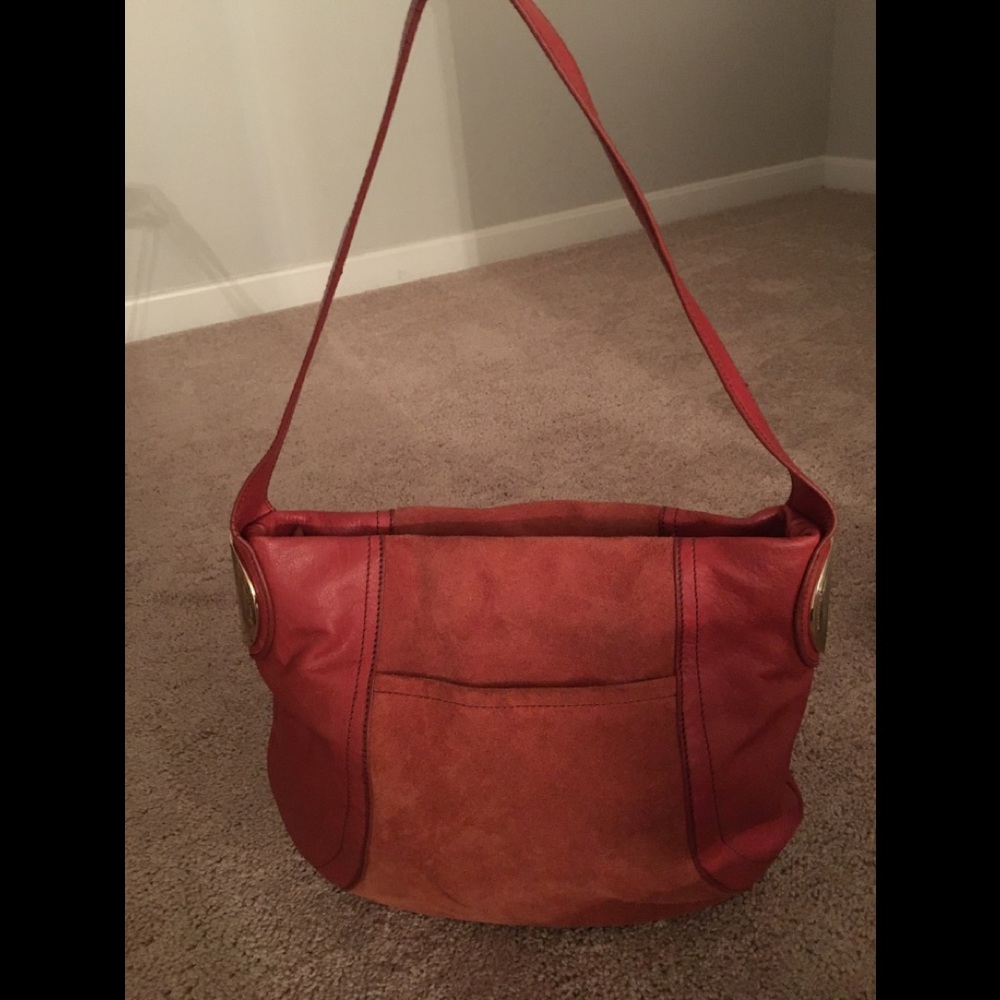B. Makowsky Handbag - Burnt Orange