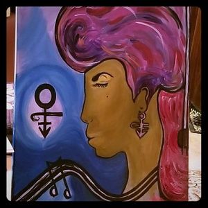 16x20" canvas art Prince