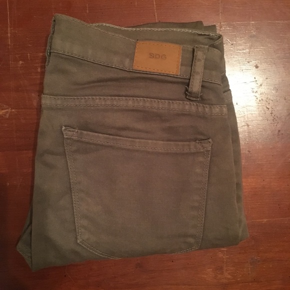 BDG Pants - Skinny Olive Green Pants