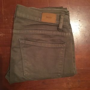 Skinny Olive Green Pants