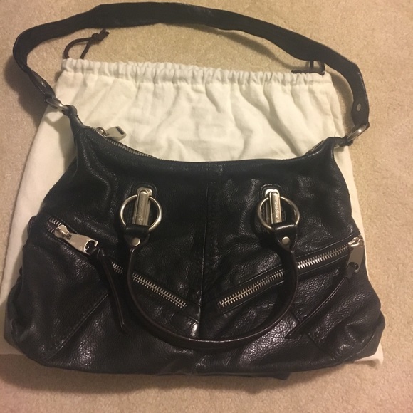 b. makowsky Handbags - B.Makowsky Black Leather Bag 💼