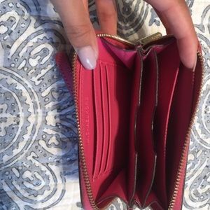 Pink Michael Kors Wristlet