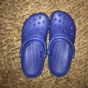 Blue Crocs