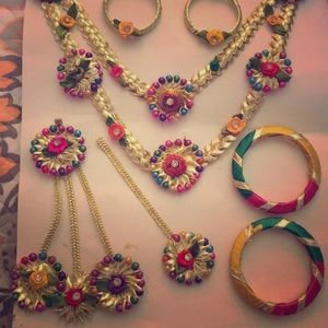 Gotta mehndi bridal set