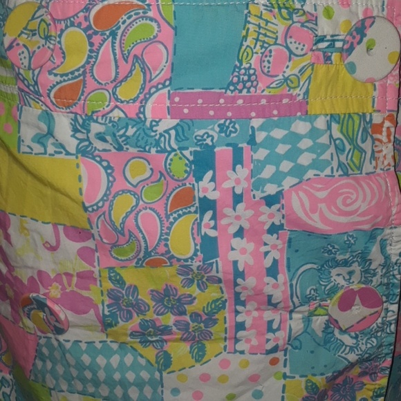 ⬇️58⬇️Lilly Pulitzer Multi Print Wrap Skirt - Picture 2 of 8