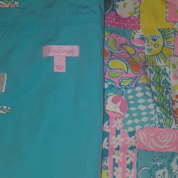 ⬇️58⬇️Lilly Pulitzer Multi Print Wrap Skirt - Picture 7 of 8