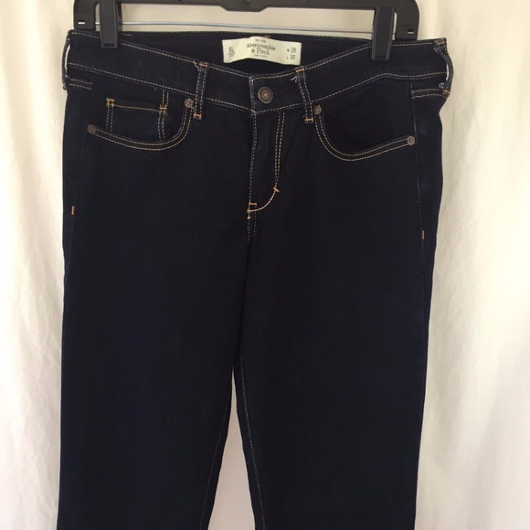 Abercrombie & Fitch Denim - ABERCROMBIE FITCH Womens Skinny Jeans 6L Dark Wash