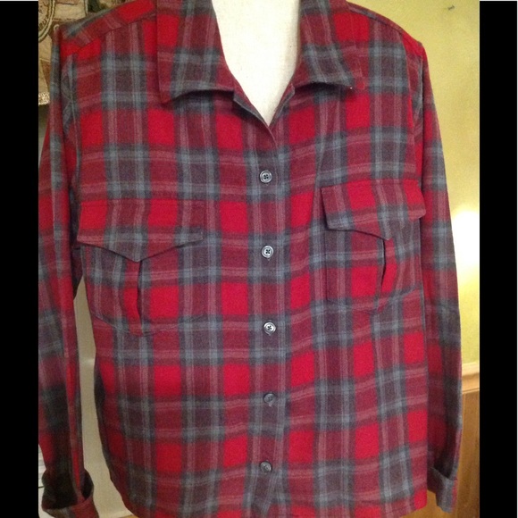 L.L. Bean Tops - L.L. Bean Flannel Shirt/Jacket