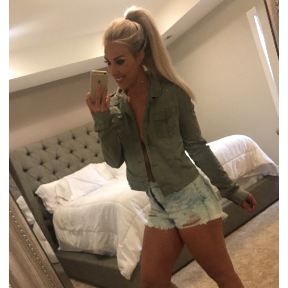 Green Army Coat