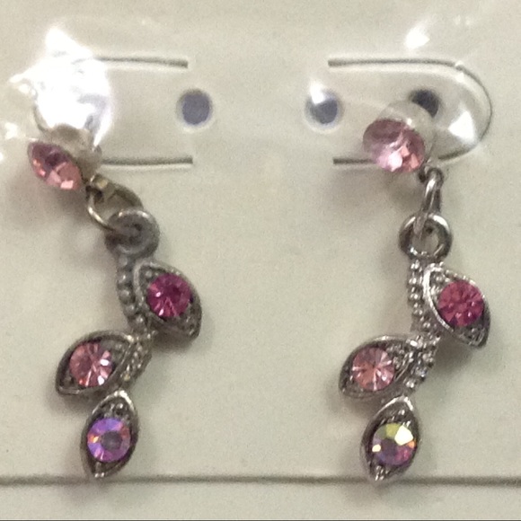 Genuine Austrian Crystal necklace&earrings set NWT - Picture 5 of 8