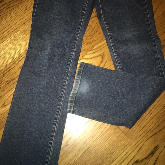 Volcom dark wash modern straight jeans size 7 - Picture 4 of 7