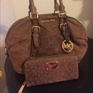 MK Croc Print Purse only wallet not included*