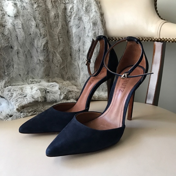 navy blue heels size 11