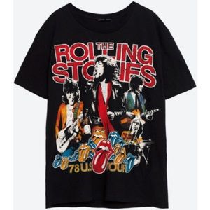 Rolling Stones tshirt from ZARA new with tags rare