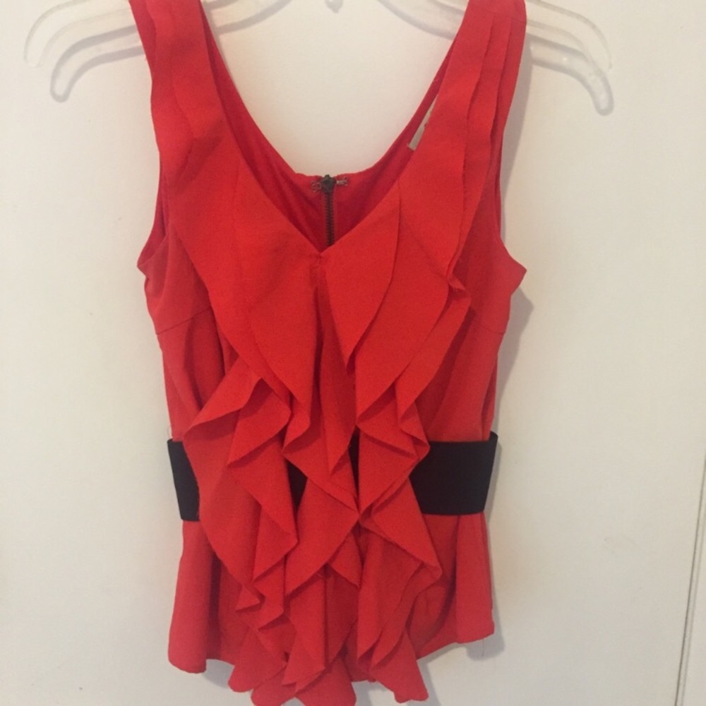 ✨SALE✨ Papaya Red Orange Top