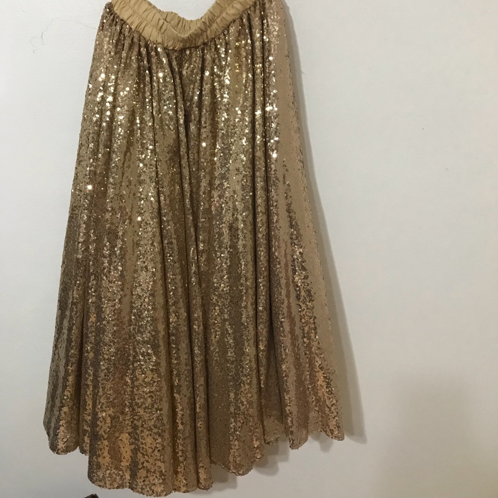 Sequin skirt
