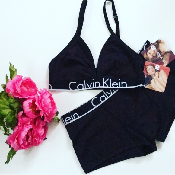 CK Bralette and Panty Set - Picture 1 of 4
