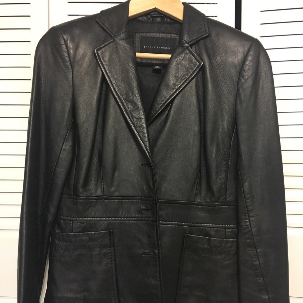 Banana Republic Leather Jacket