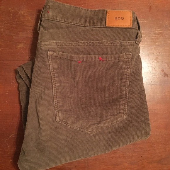 BDG Pants - Brown Corduroy Pants