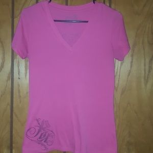 Pink fox shirt