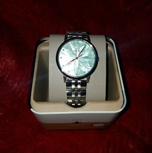 FOSSIL Silver and Diamond Watch