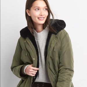 Faux Fur Parka