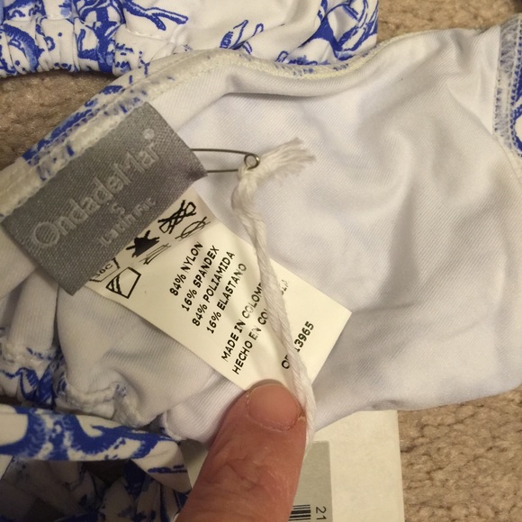 OndadeMar 2 piece bikini. Made in Colombia - Picture 6 of 6