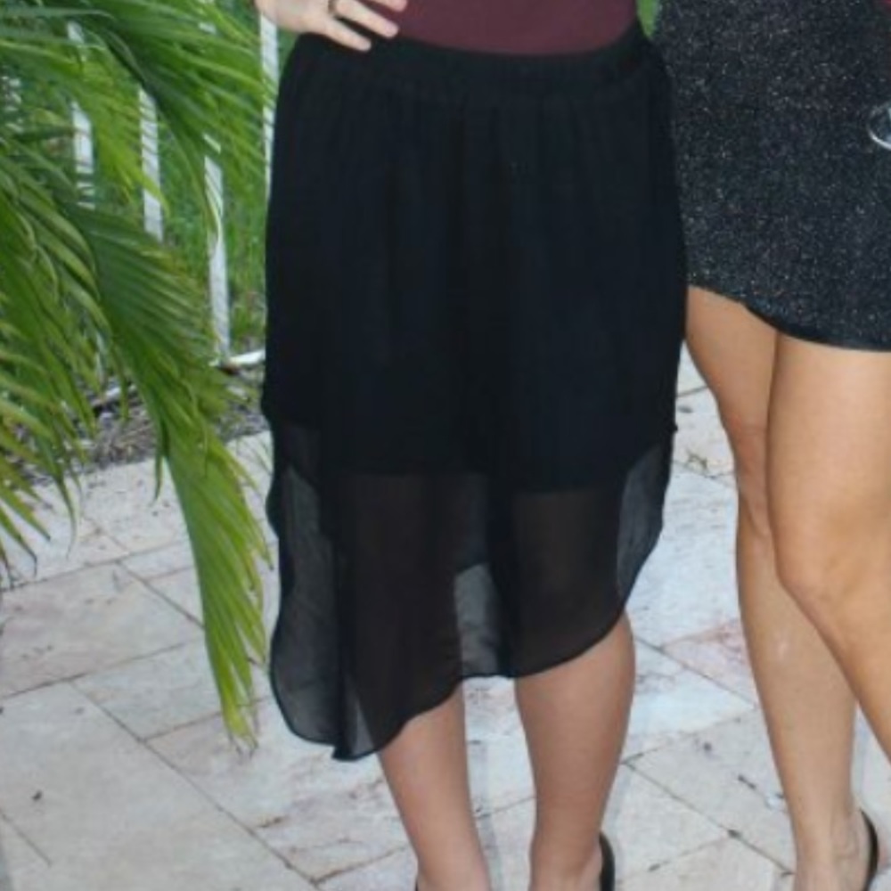 BCBGeneration Black skirt