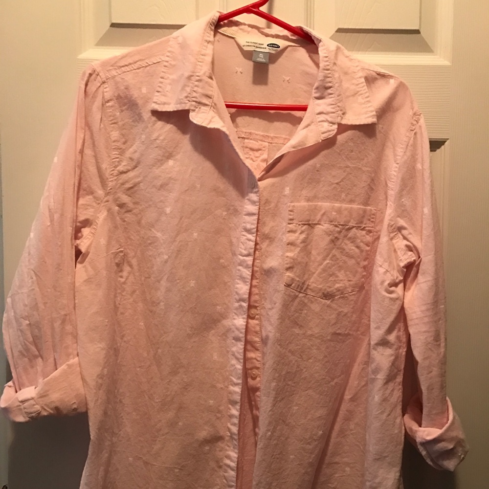 Light Pink Button Down Shirt