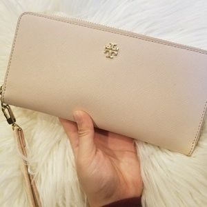 Frida's Zip Around Leather Wallet Tory Burch