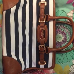 Nautical striped Michael Kors bag