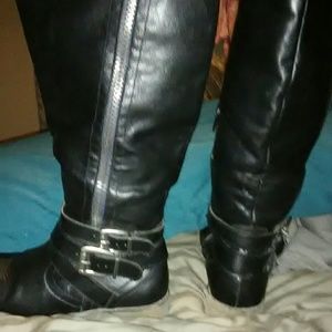 Madden Girl Black Boots