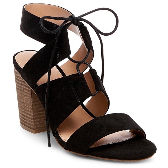 Merona Shoes - Lace Up Heeled Sandals