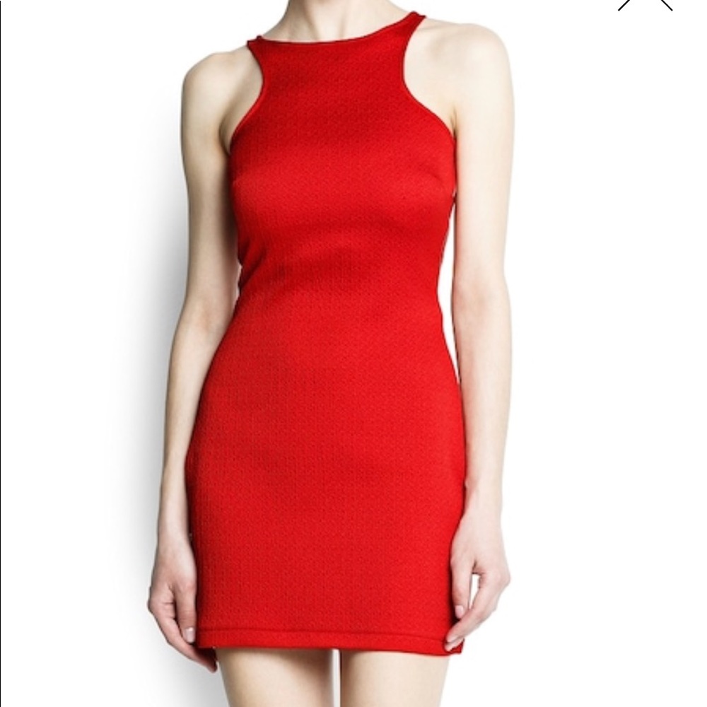 Mango Side Zipped Dress
