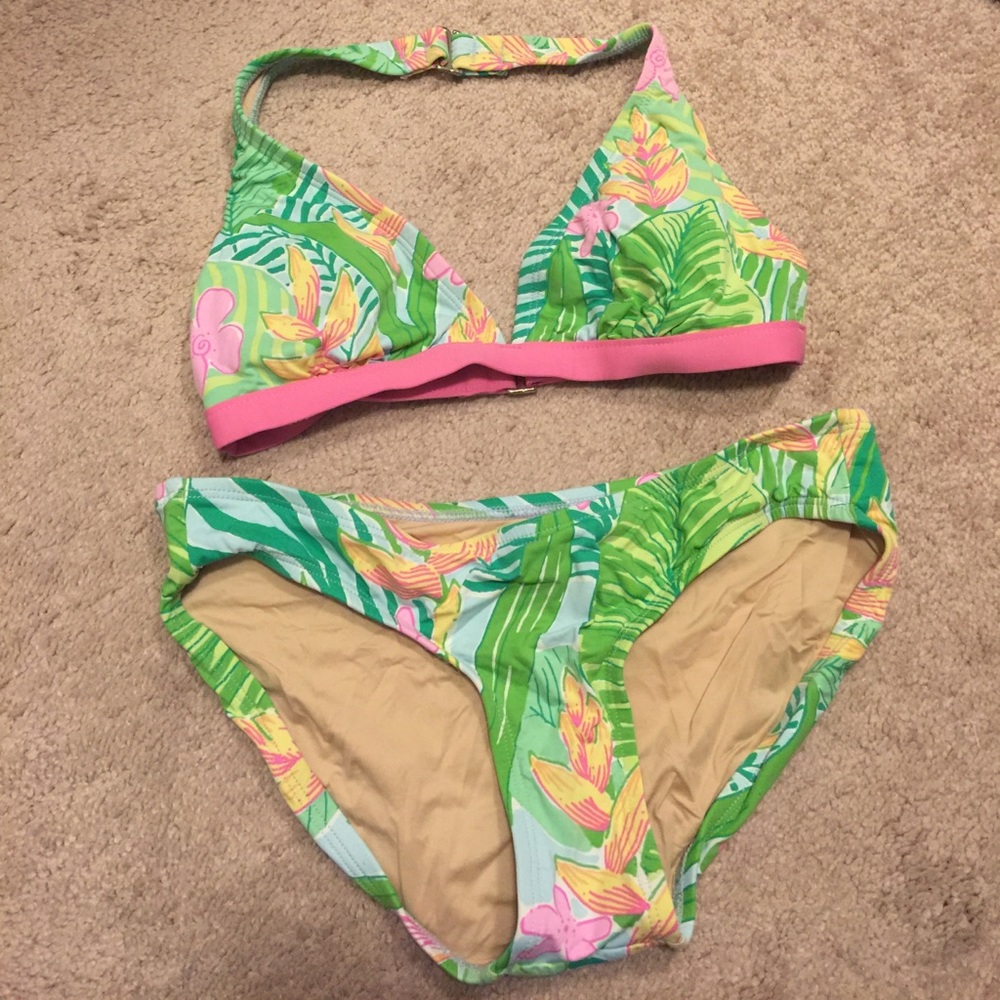 Lilly Pulitzer 2 piece swim