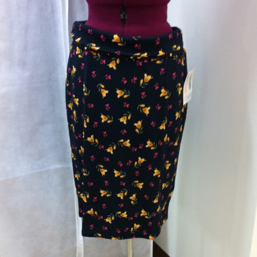 Lularoe Cassie beautiful print skirt