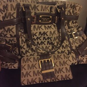 Monogram MK Purse