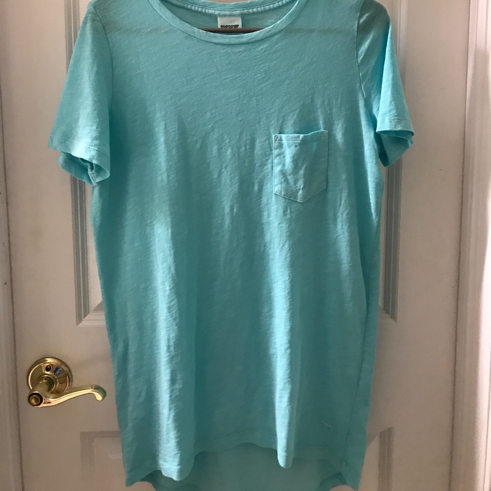 TEAL POCKET TEE