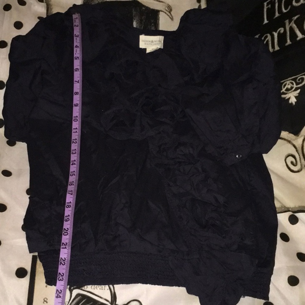 Ralph Lauren Ruffle Top - Picture 7 of 8