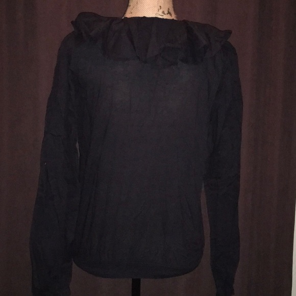 Ralph Lauren Ruffle Top - Picture 2 of 8