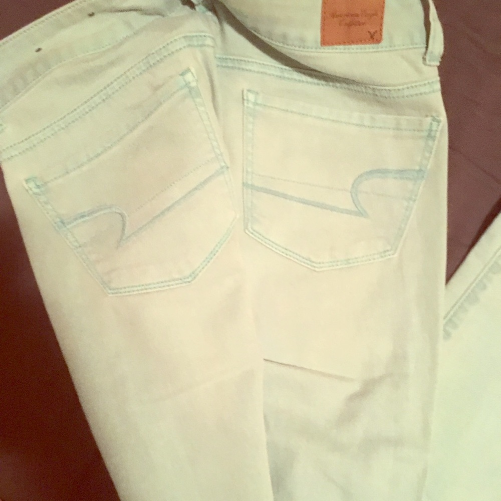 Light Blue Skinnies - Denim