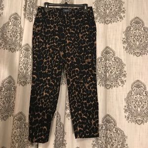 Old navy Harper pant leopard ankle