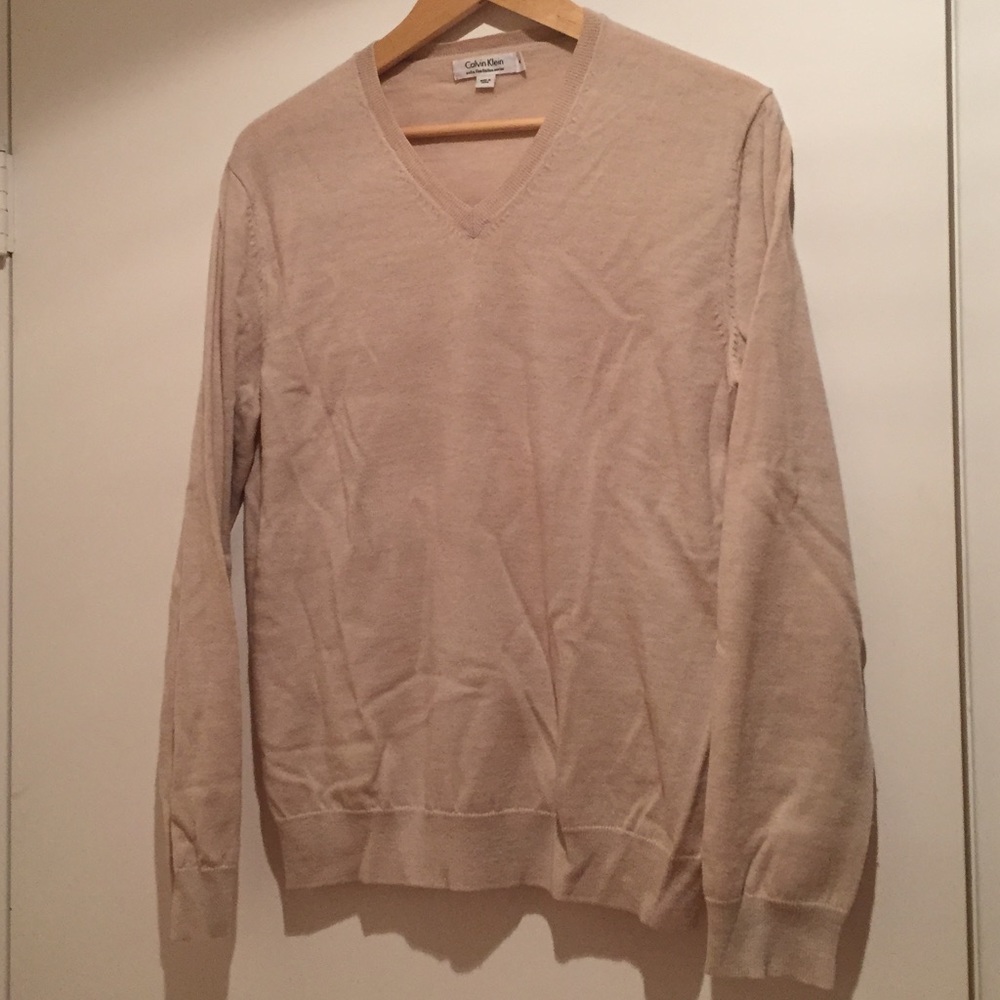 Men's Calvin Klein V Neck Sweater